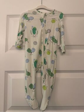 Angel dear pickleball zippie sleeper pajamas